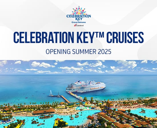  Carnival. Celebration Key Cruises. Opening Summer 2025