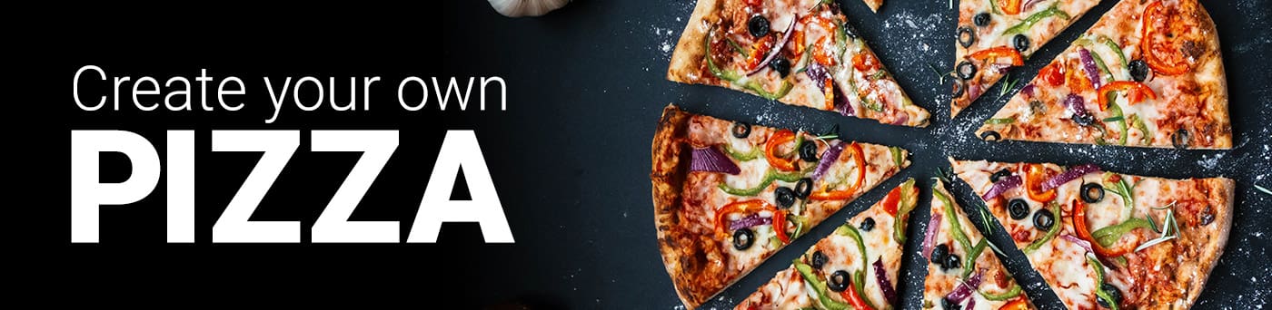 Craft your own pizza
