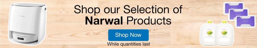 Shop our Selection of Narwal Products
Shop Now
While quantities last