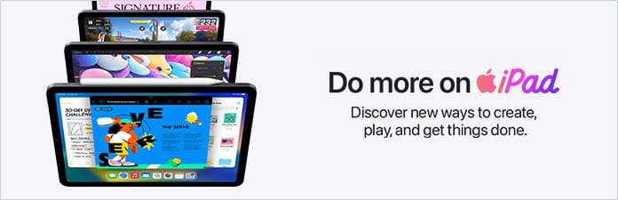 Do more on Apple iPad. Discover new ways to create, play and get things done