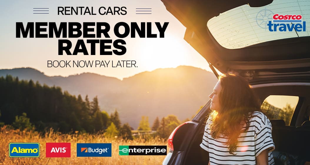rental cars member only rates book now pay later. Alamo Avis Budget Enterprise Costco Travel
