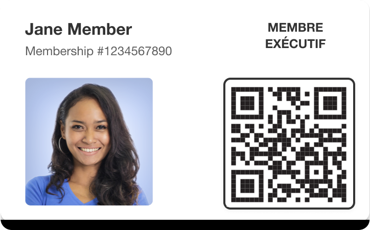 Example of the Digital Membership inside the Costco App