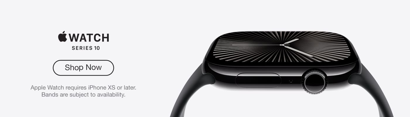 Watch series 9 Smarter. Brighter. Mightier. Shop now. Apple Watch requires iPhone Xs or later. Bands are subject to availability.