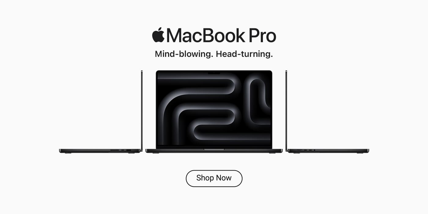 MacBook Pro. Mind-blowing. Head-turning. Shop now.