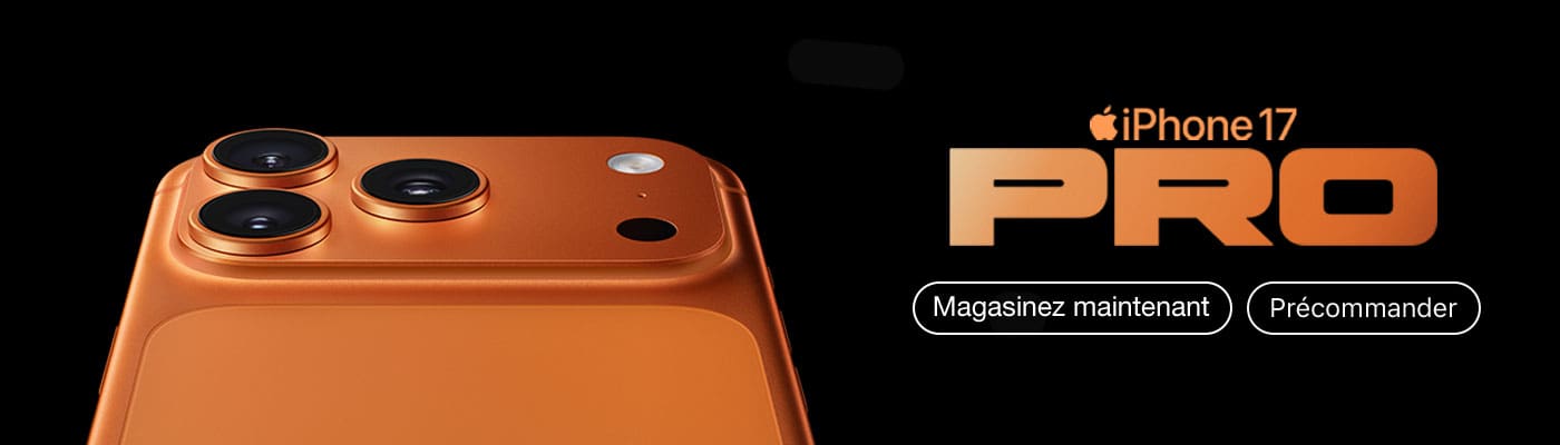 iPhone 17 Pro. Magasinez maintenant. Précommandez.