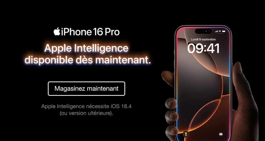 iPhone 16 pro titane. Magasinez maintenant.