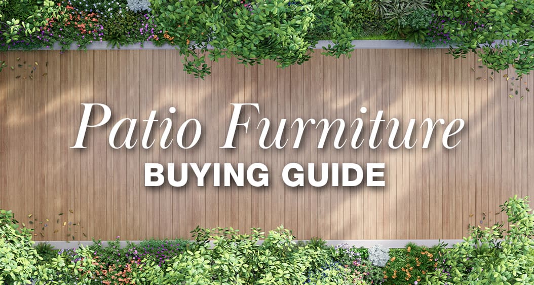 Patio Furniture Buying Guide