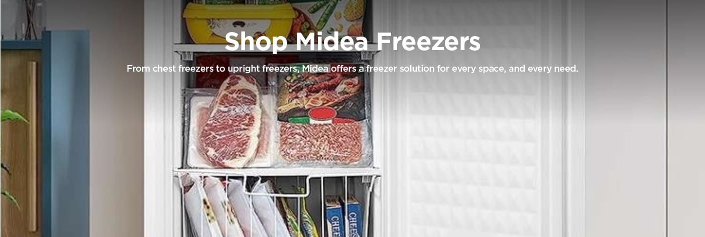 Shop Midea Freezer. From chest freezers to upright freezers, Midea offers a freezer solution for every space, and every need.