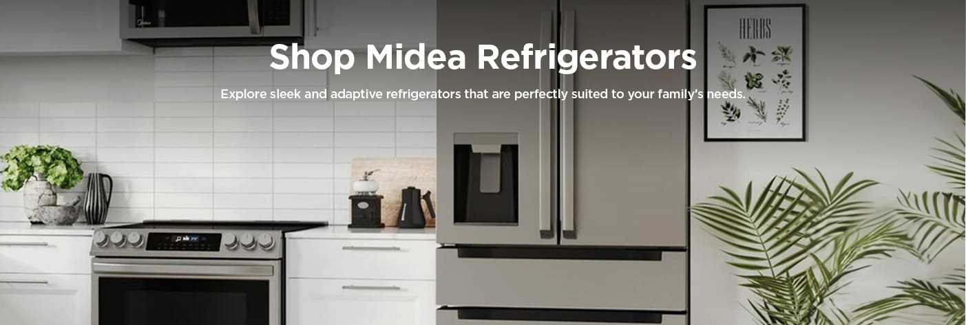 Shop Midea Refrigerators. Explore sleek and adaptive refrigerators that are perfectly suited to your family’s needs.