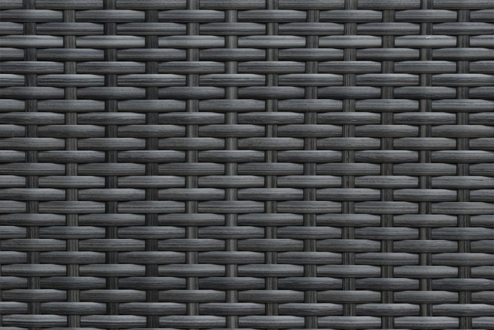 Close up of wicker-like texture