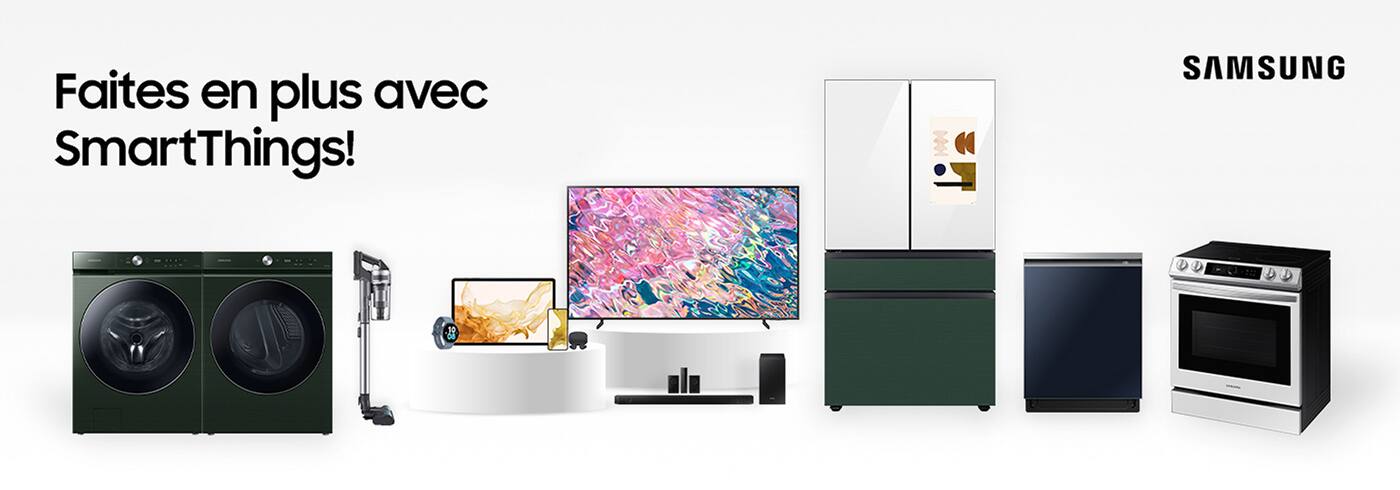 Faites en plus avec SmartThings!