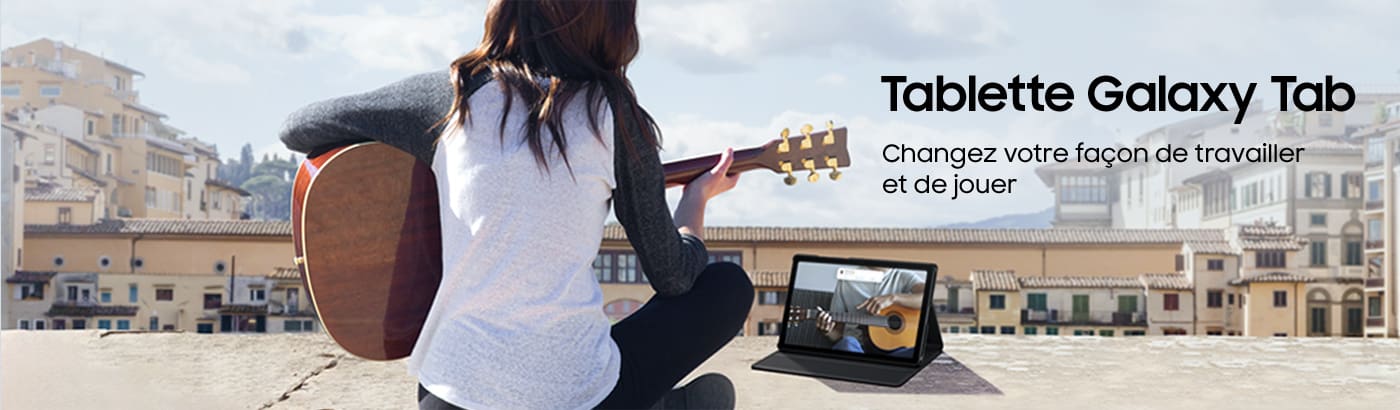 Tablette Galaxy Tab. Changez votre façon de travailler et de jouer.