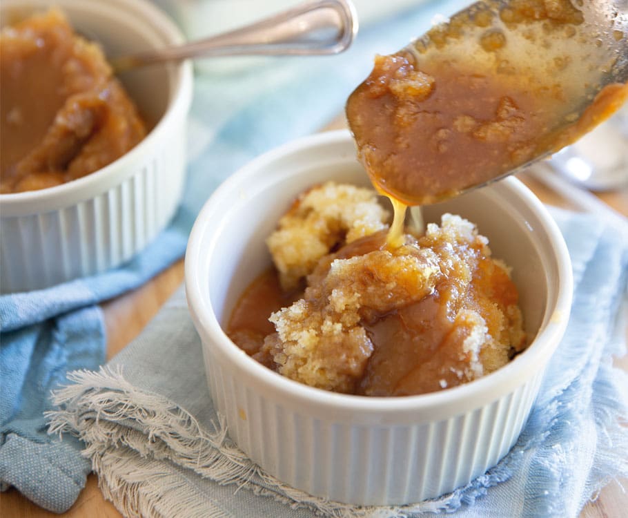 Pouding Chômeur with Pure Maple Sauce