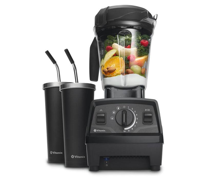 Vitamix Explorian E520 with Stainless Steel Tumblers
