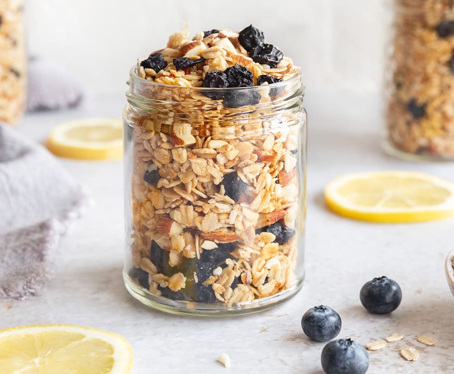 Lemon Blueberry Granola