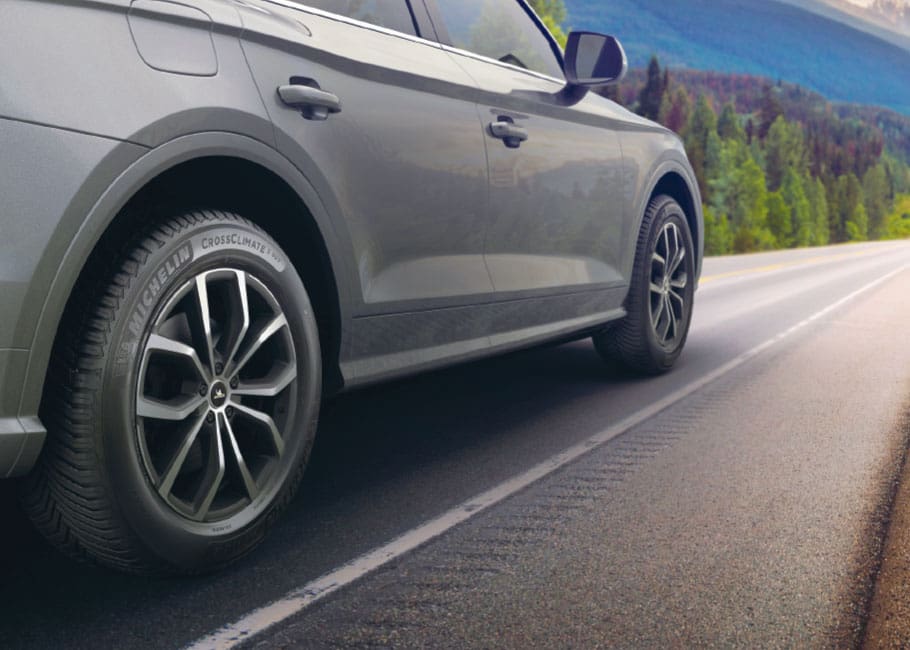 tires on a car