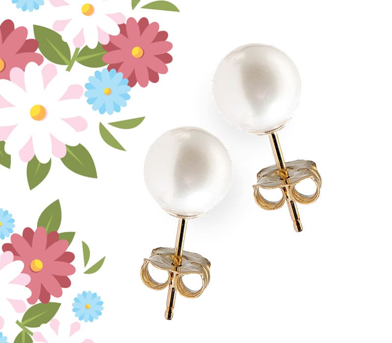 pearl earrings