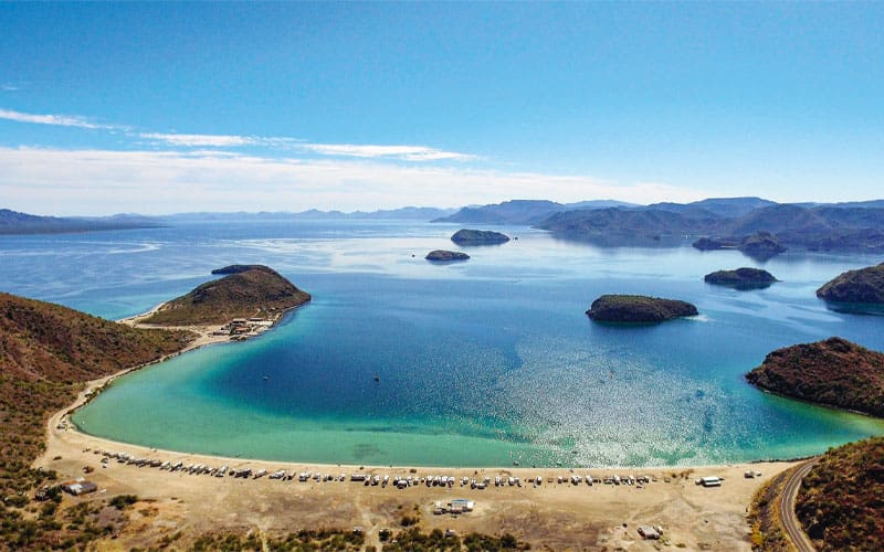 Playa Santispac, Bahia Concepción, Baja California Sur