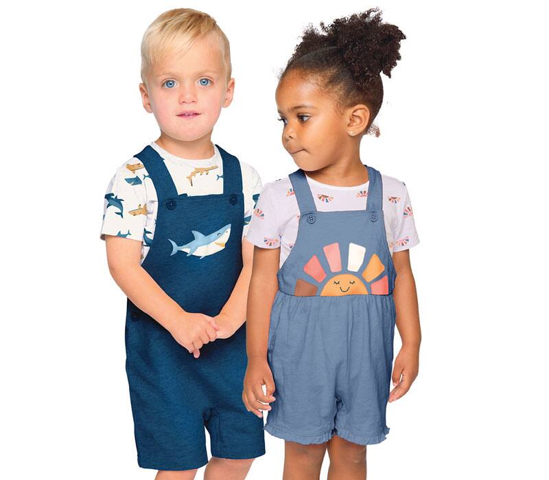 Pekkle Infant 3-Piece Shortall Set