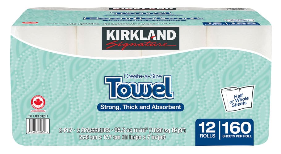 Kirkland Signature 2-Ply Paper Towels