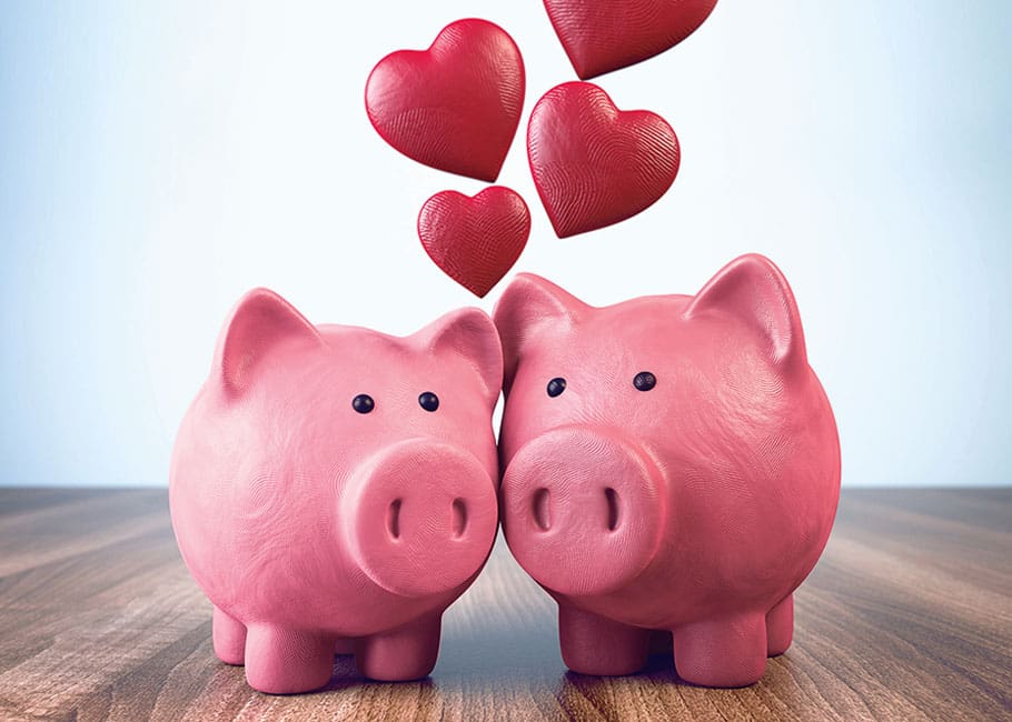 pigs with hearts