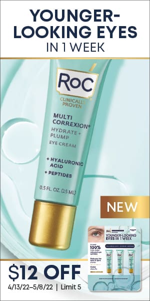 Younger-Looking Eye in 1 Week. $12 OFF 4/13/22 - 5/8/22.