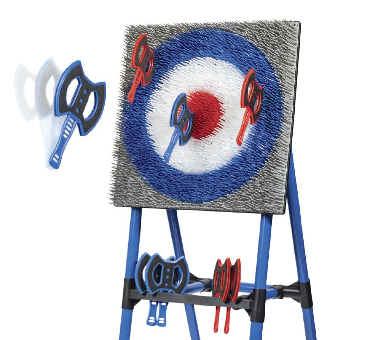 Axe throwing set