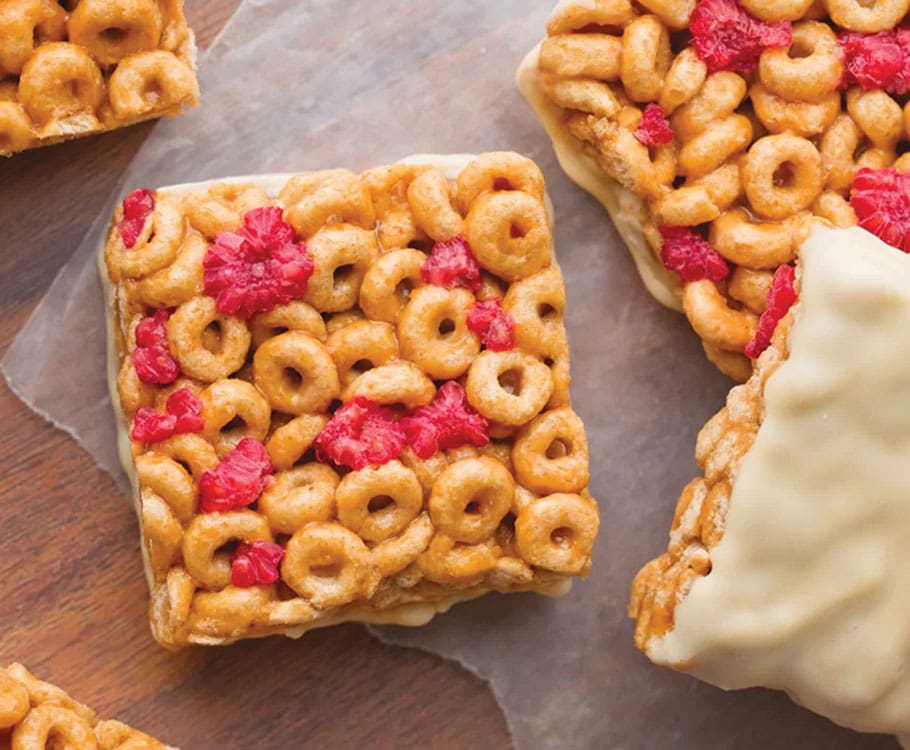 Peanut Butter Cereal Bars