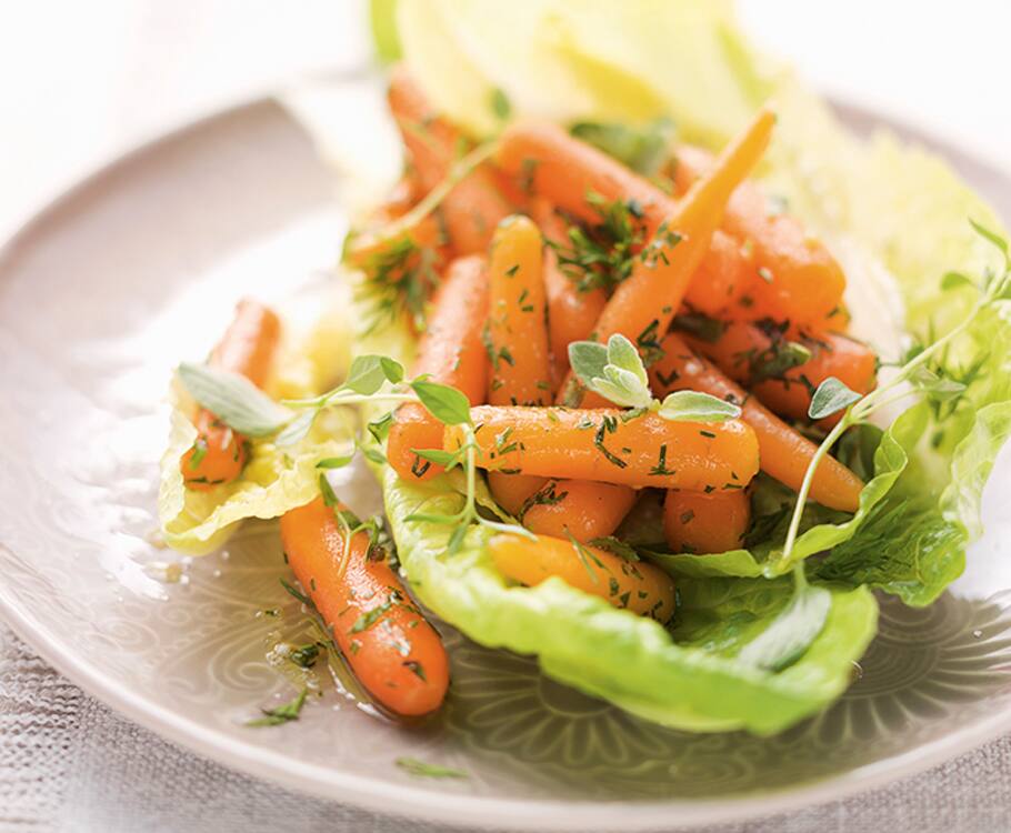 Four-Herb Parisian Carrot Salad