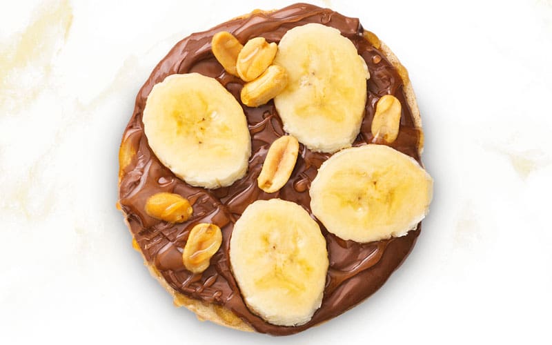 Nutty Monkey Bagel