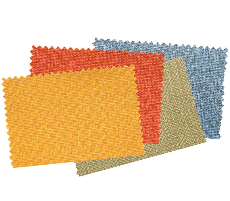 multi colored material swatches