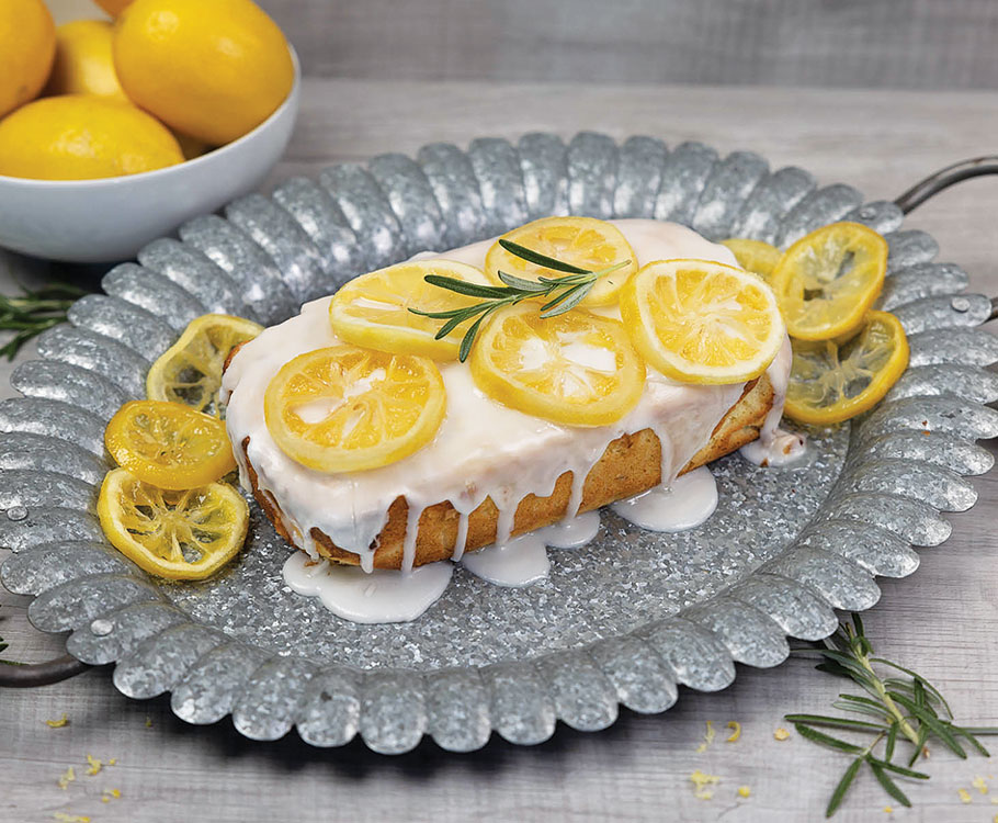 Lemon Rosemary Cake