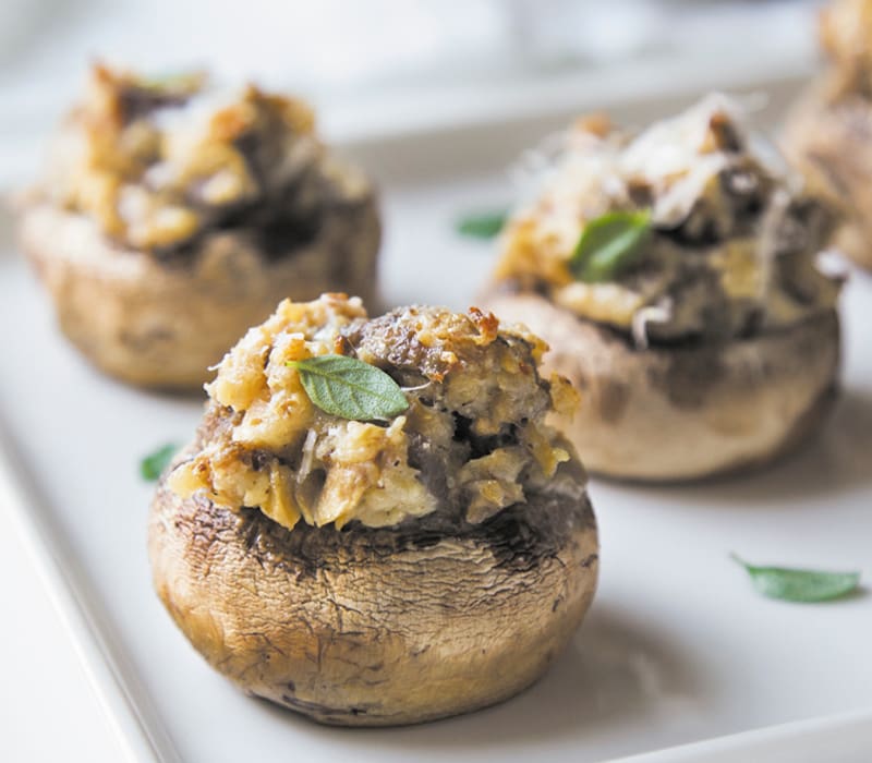 Classic Stuffed Mushrooms