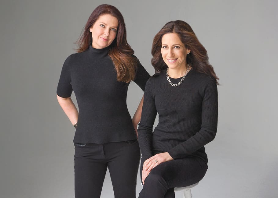 two women side-by-side