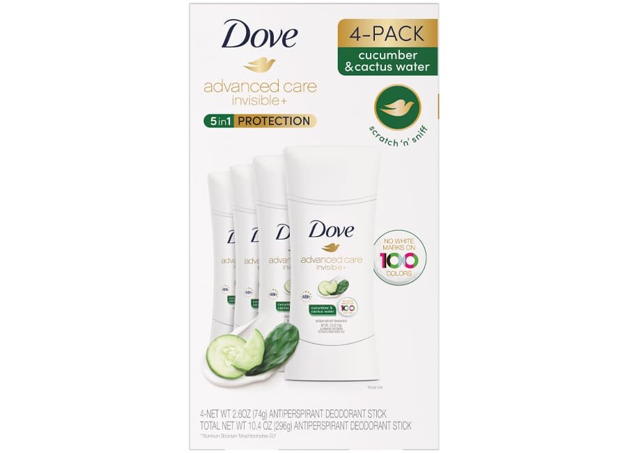 dove antiperspirant