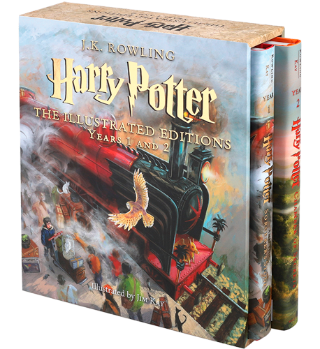 Harry Potter: The Illustrated Editions Years 1 and 2