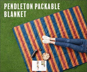 Pendleton packable blanket