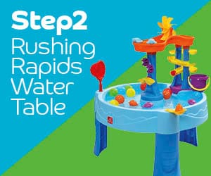 Step 2 rushing rapids water table