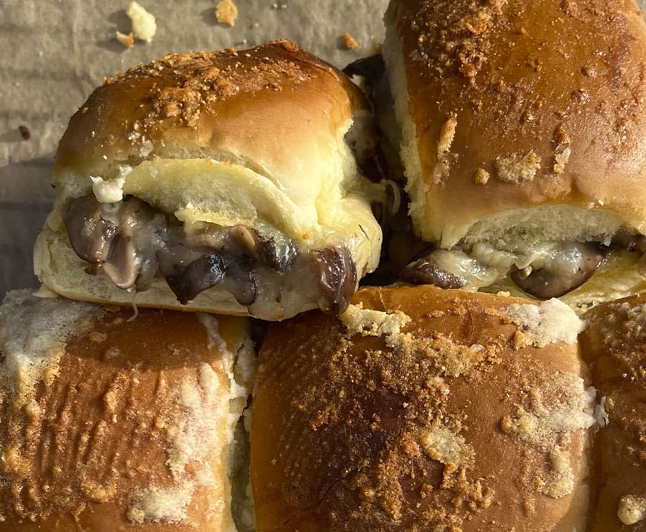 mushroom sliders