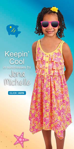 Girl in sundress wearing sunglasses. Keepin' cool in sundresses by Jona Michelle. Click here