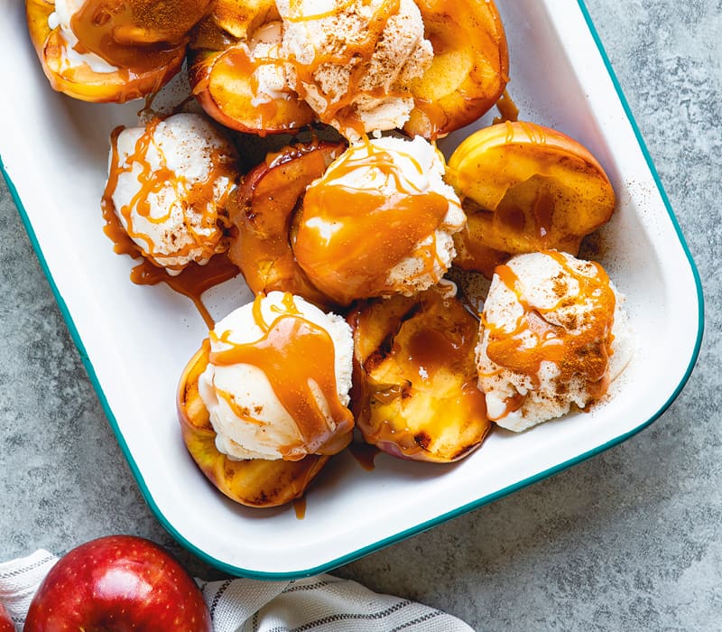 Grilled Apple Dessert