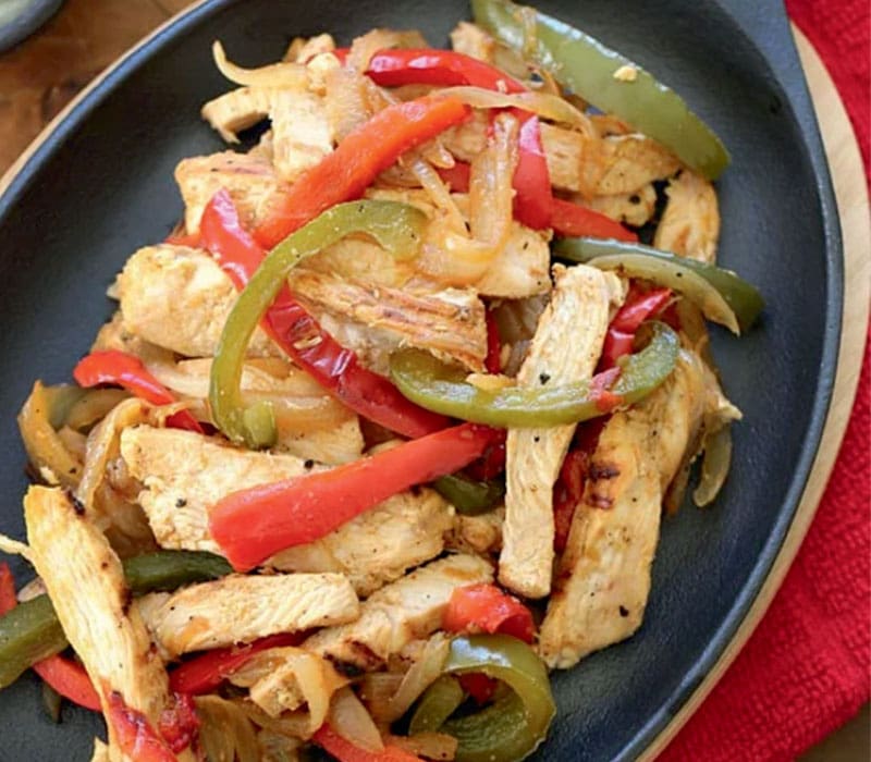 chicken and peppers