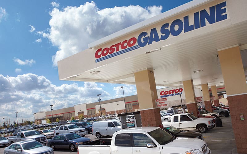 gas station
