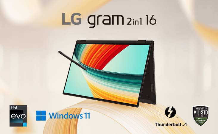 LG Gram 2 in 1 16