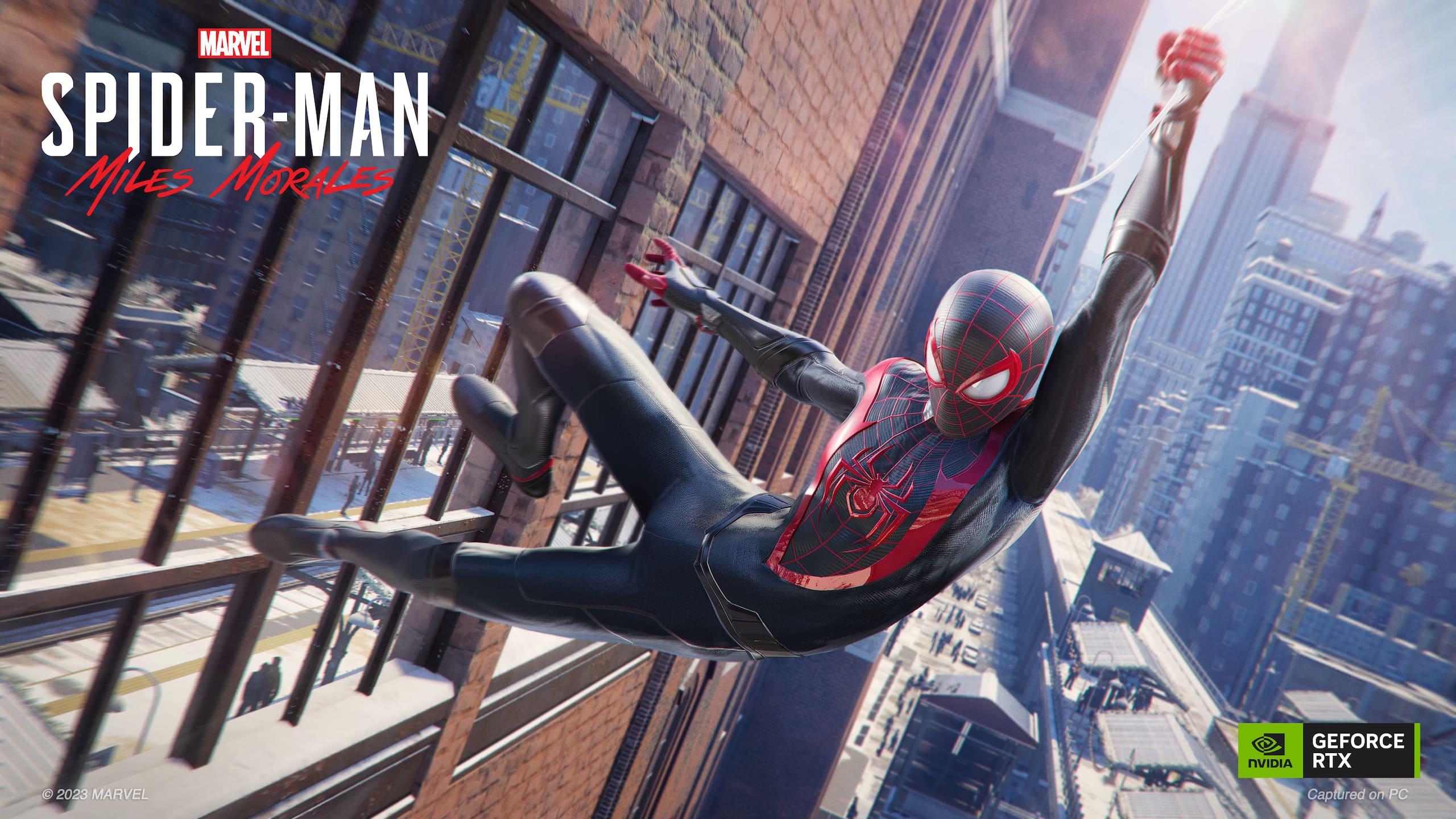 Screenshot of the Marvel Game: Spider-Man Miles Morales