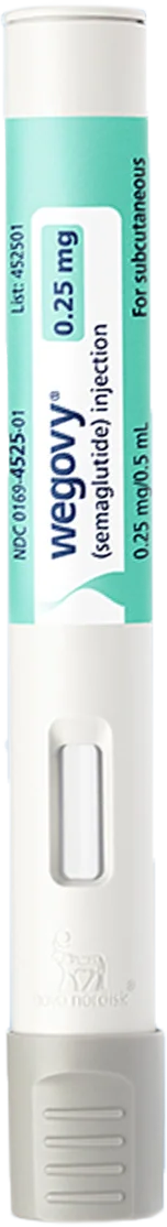 wegovy® (semaglutide) injection 0.25mg