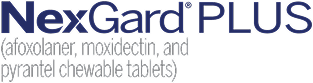 NexGard&reg; PLUS (afoxolaner, moxidectin, and pyrantel chewable tablets)