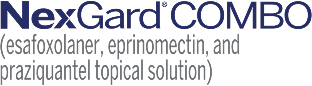 NexGard&reg; COMBO (esafoxolaner, eprinomectin, and praziquantel topical solution)
