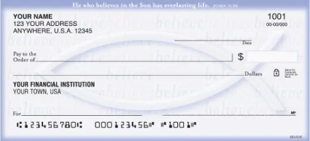 Believe Personal Checks