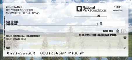 National Parks Personal Check